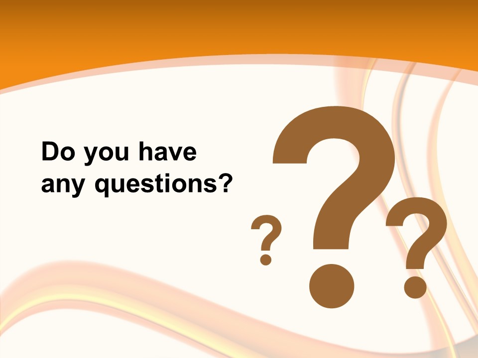 Effect Wavy Curves PowerPoint Template