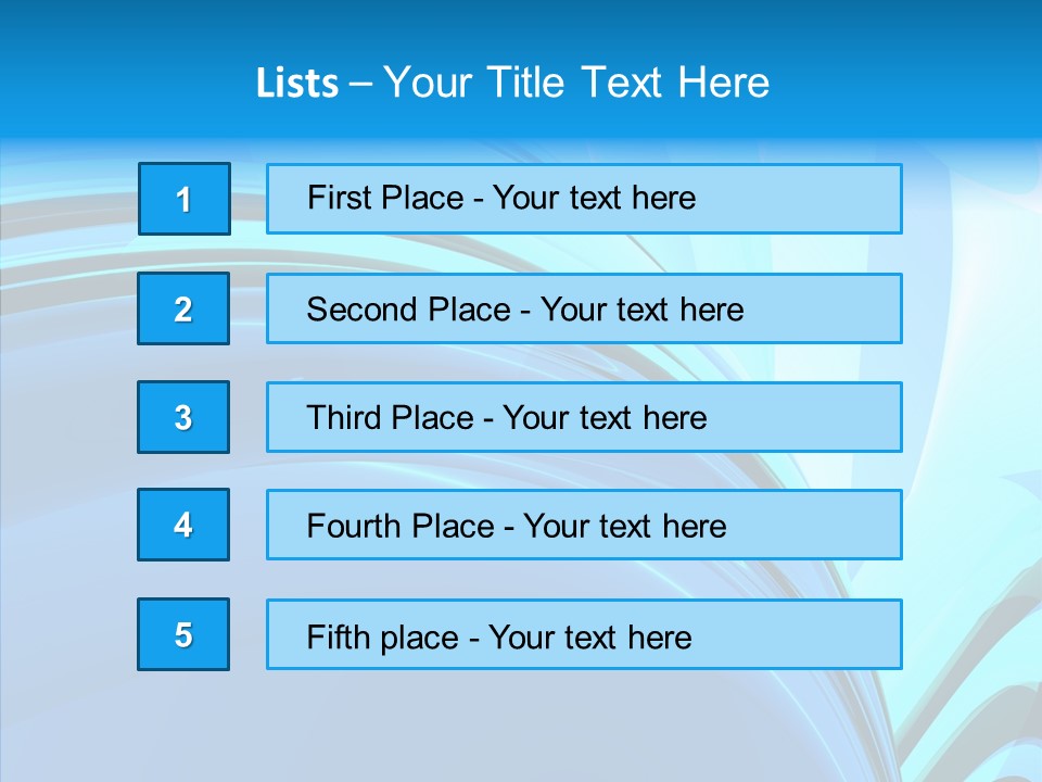 Teal Reflective Reflection PowerPoint Template