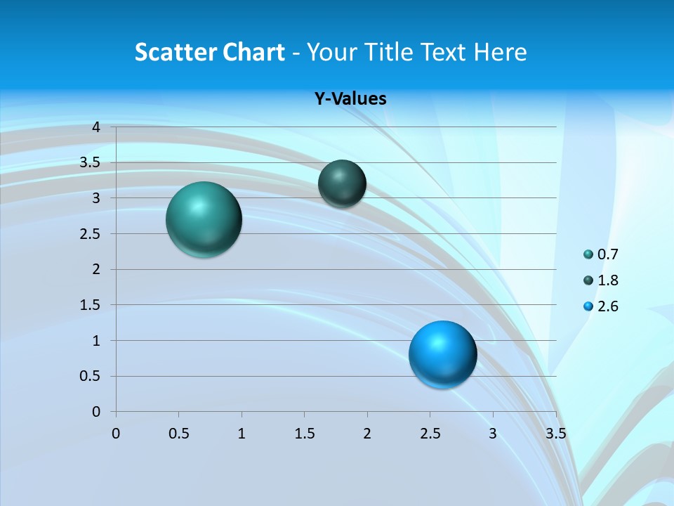 Teal Reflective Reflection PowerPoint Template