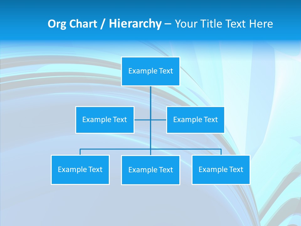 Teal Reflective Reflection PowerPoint Template