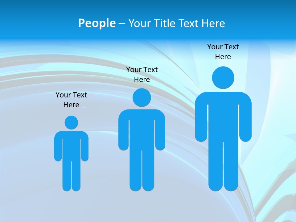 Teal Reflective Reflection PowerPoint Template