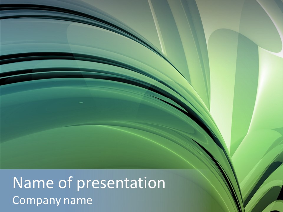 Light Professional Reflection PowerPoint Template