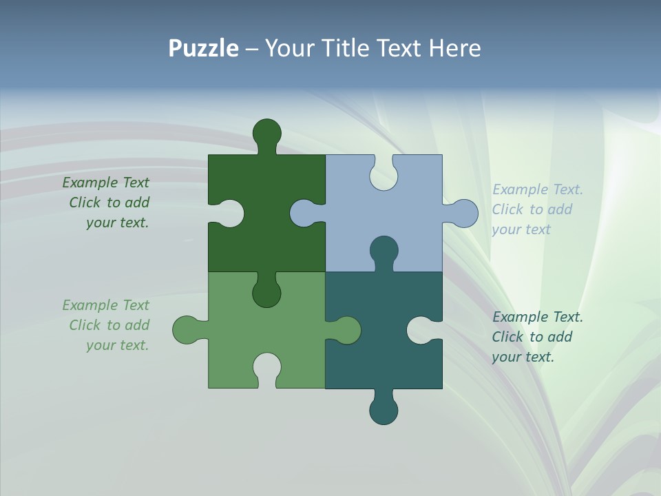Light Professional Reflection PowerPoint Template