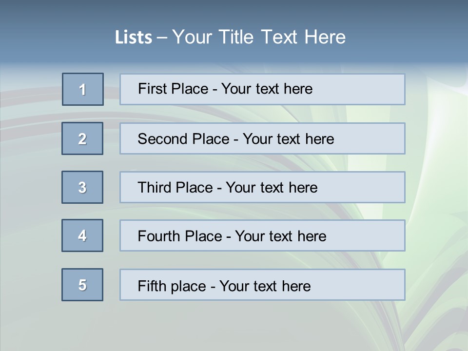 Light Professional Reflection PowerPoint Template