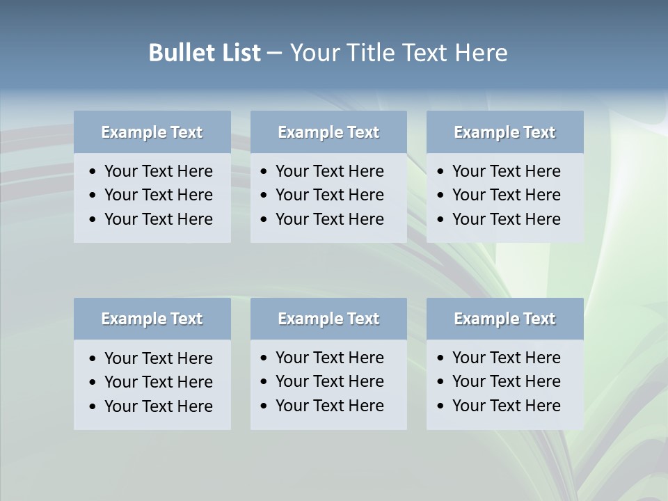 Light Professional Reflection PowerPoint Template