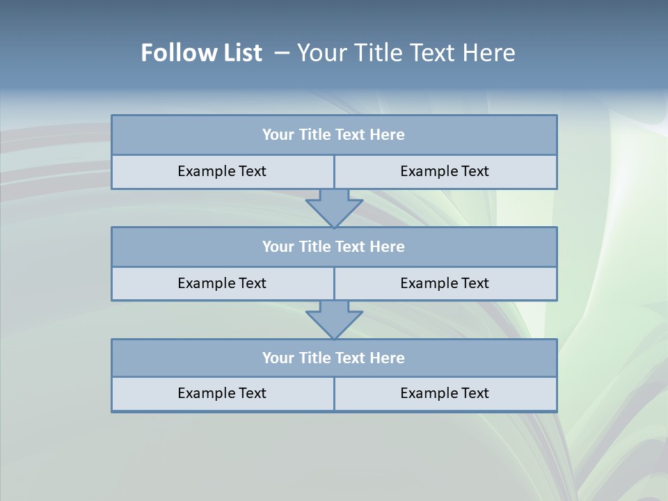 Light Professional Reflection PowerPoint Template