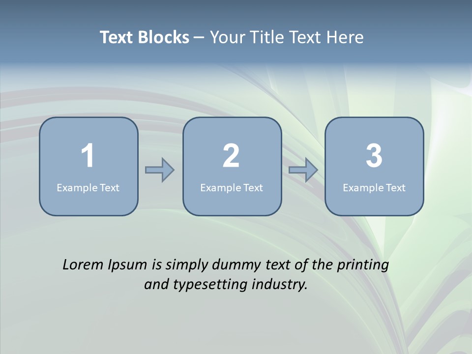 Light Professional Reflection PowerPoint Template
