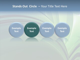 Light Professional Reflection PowerPoint Template