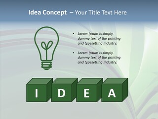 Light Professional Reflection PowerPoint Template