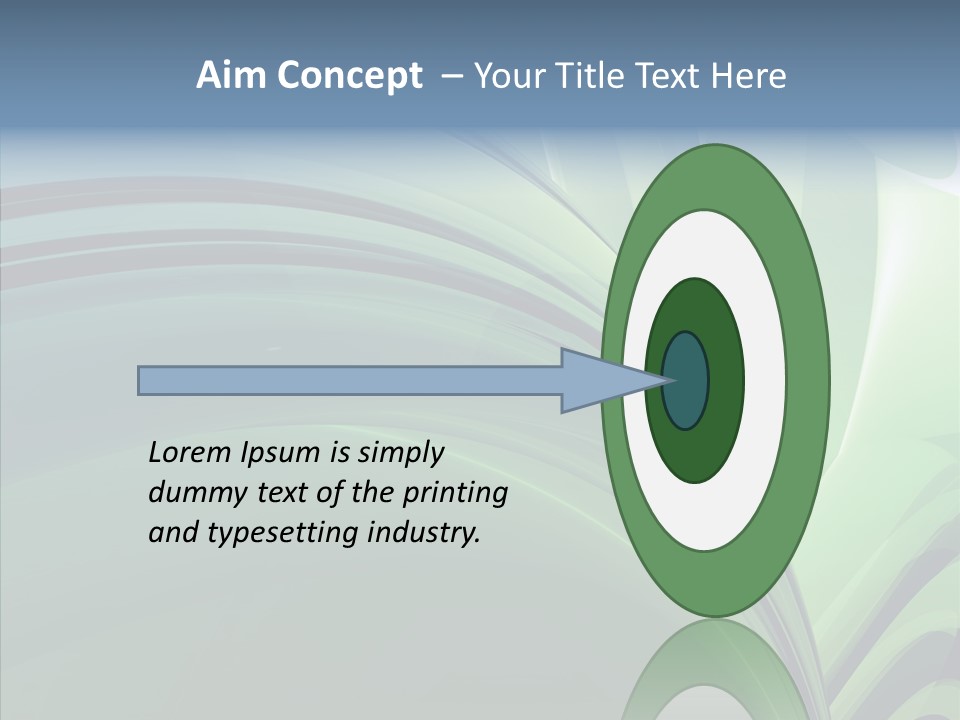 Light Professional Reflection PowerPoint Template