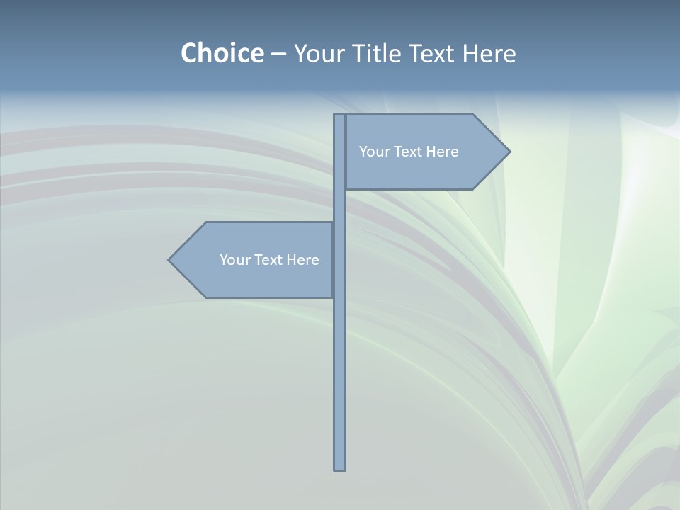 Light Professional Reflection PowerPoint Template