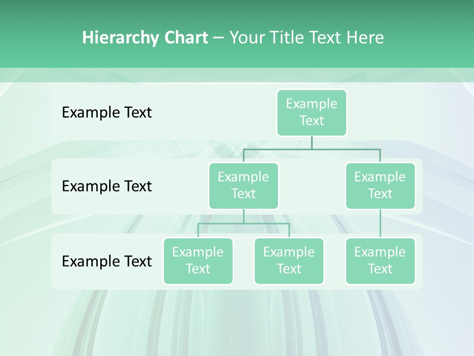 Smooth Reflection Blue PowerPoint Template