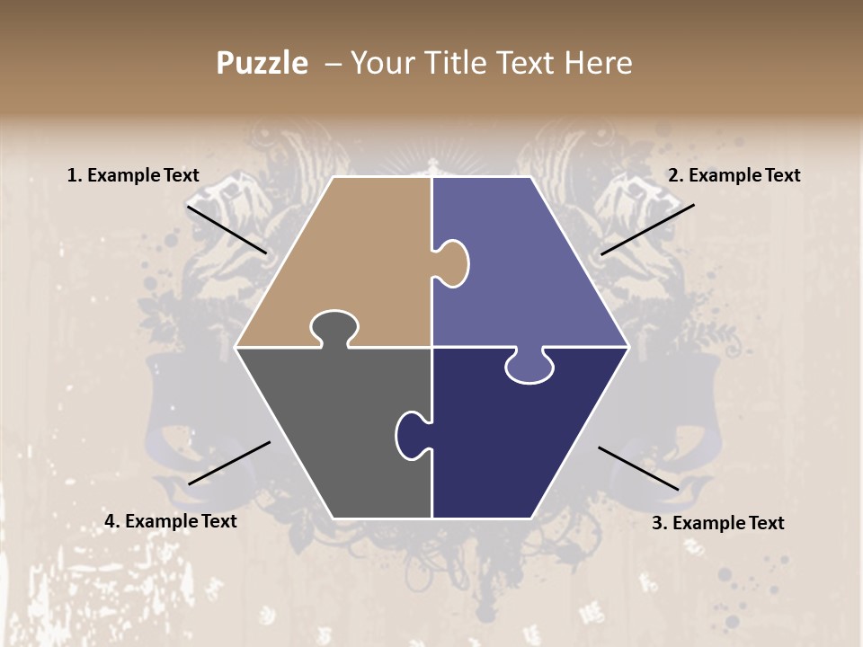 Bu Ine Teamwork Trategy PowerPoint Template