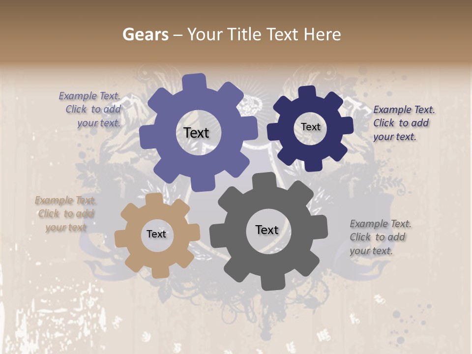 Bu Ine Teamwork Trategy PowerPoint Template