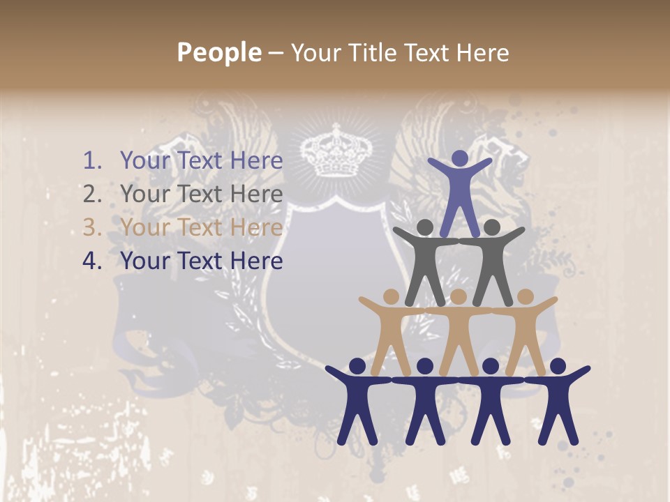 Bu Ine Teamwork Trategy PowerPoint Template