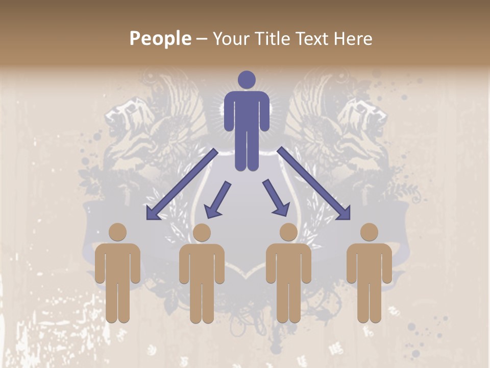 Bu Ine Teamwork Trategy PowerPoint Template