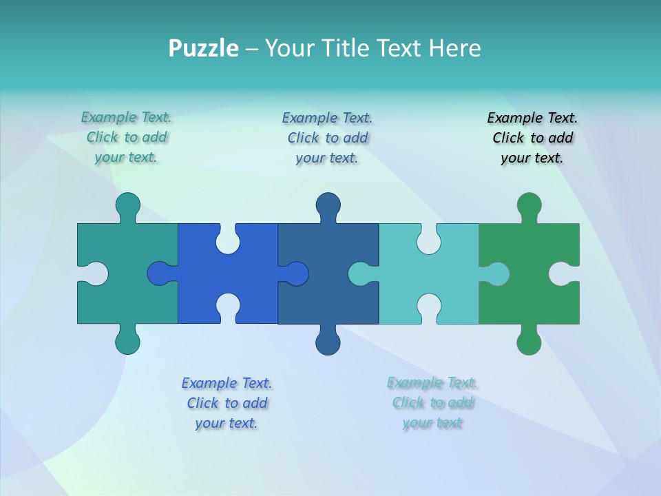 Blue Art Design PowerPoint Template