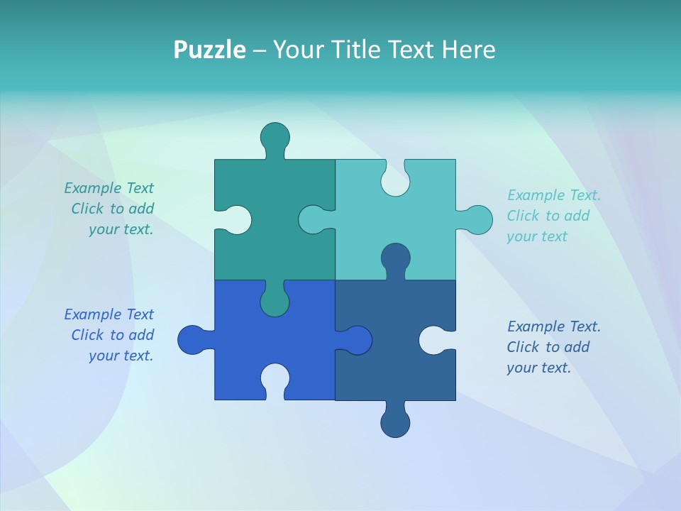 Blue Art Design PowerPoint Template