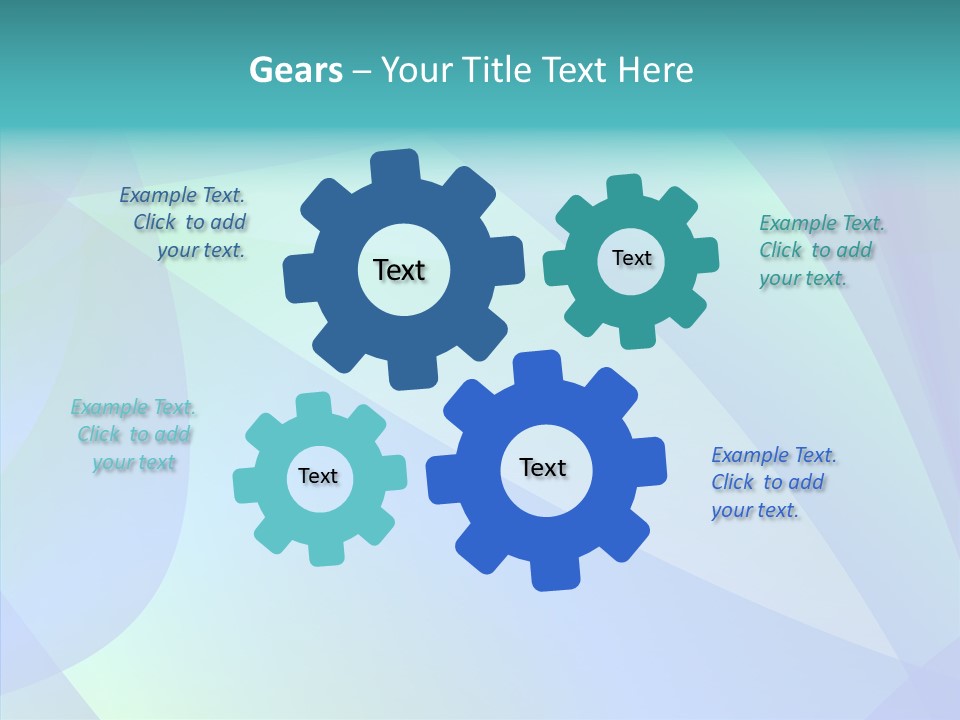 Blue Art Design PowerPoint Template