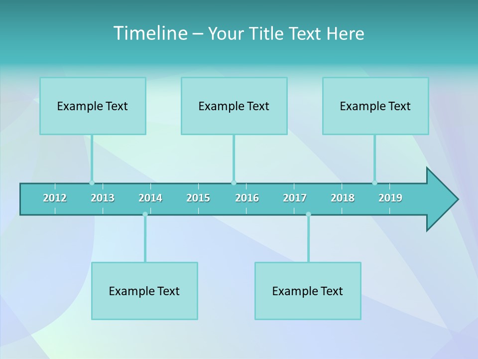 Blue Art Design PowerPoint Template