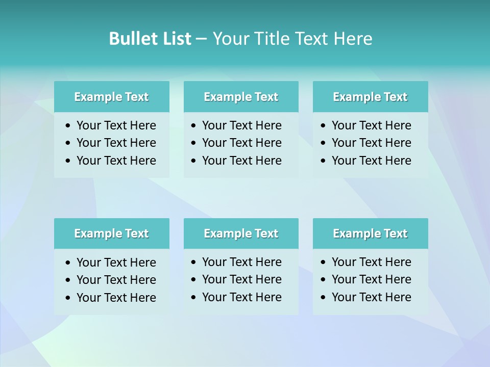 Blue Art Design PowerPoint Template