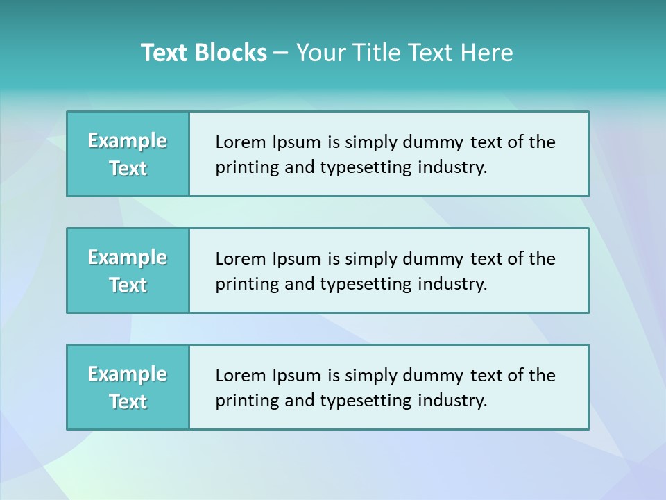 Blue Art Design PowerPoint Template