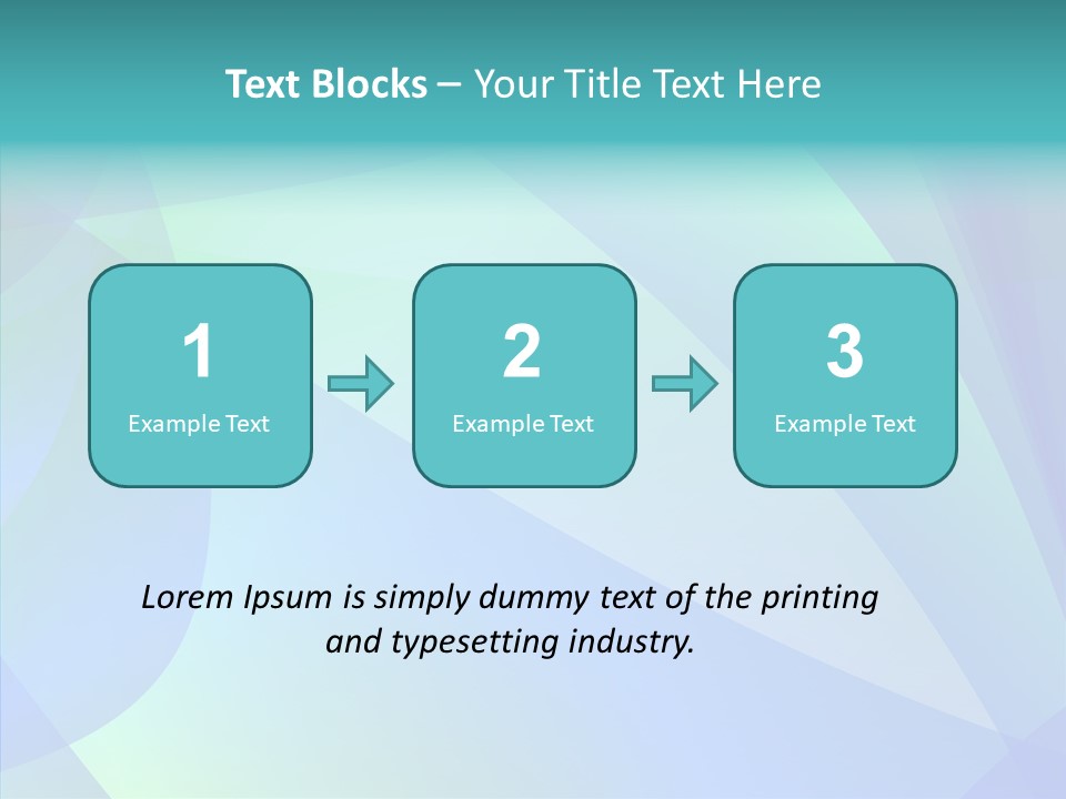 Blue Art Design PowerPoint Template