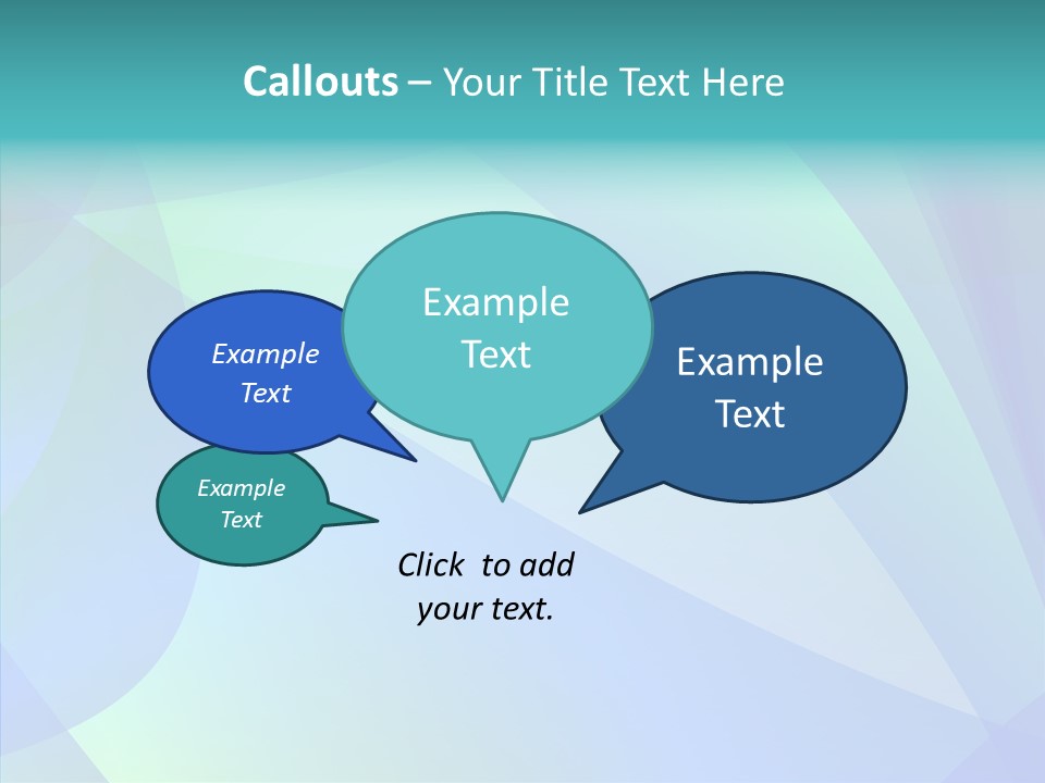 Blue Art Design PowerPoint Template