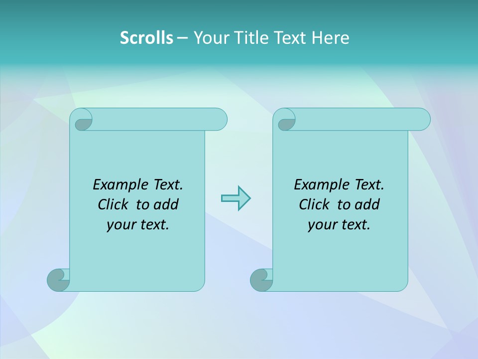 Blue Art Design PowerPoint Template