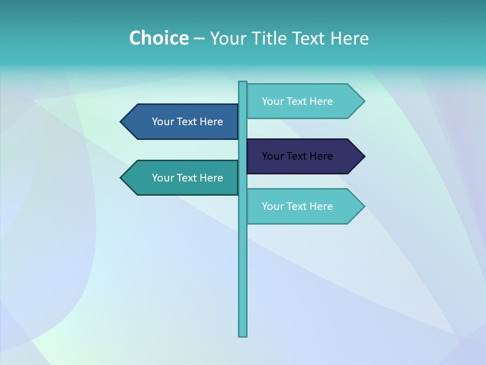 Blue Art Design PowerPoint Template