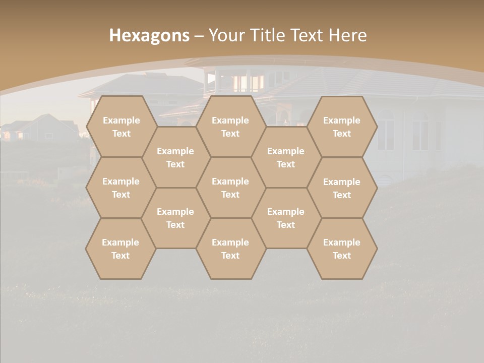 Mansion Reflections Rich PowerPoint Template