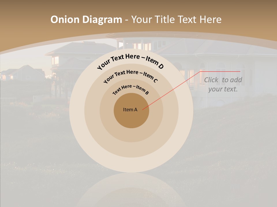 Mansion Reflections Rich PowerPoint Template