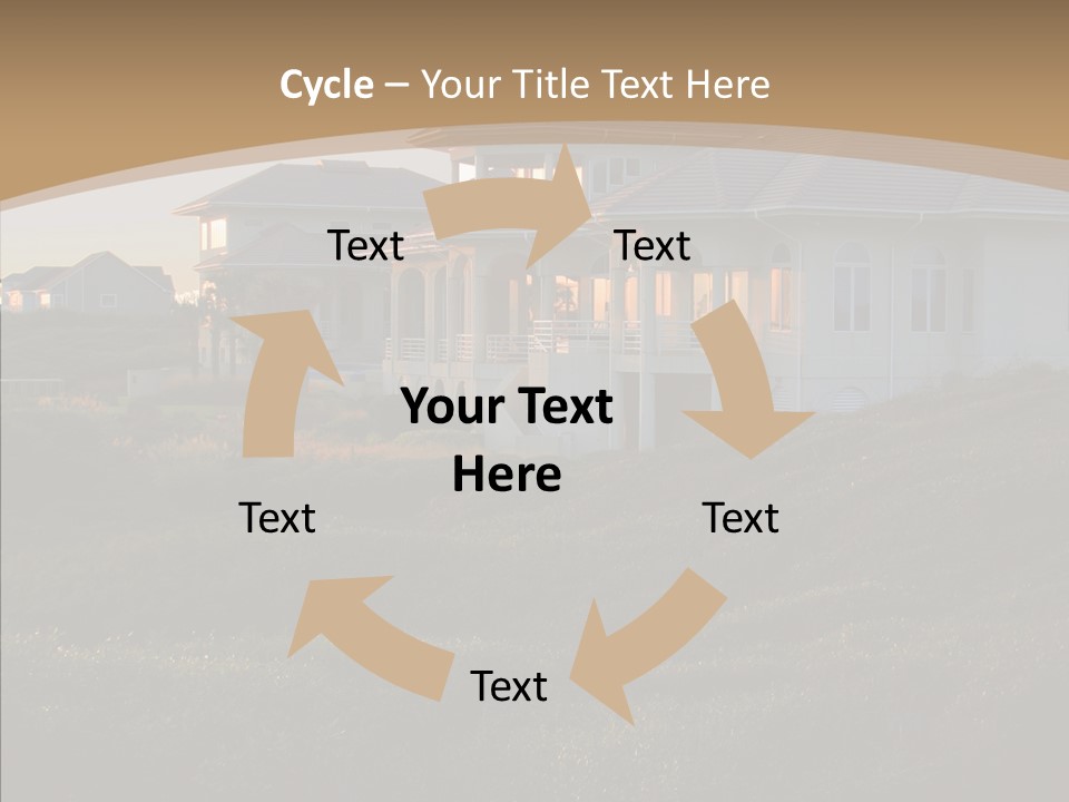 Mansion Reflections Rich PowerPoint Template