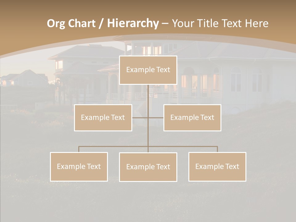 Mansion Reflections Rich PowerPoint Template