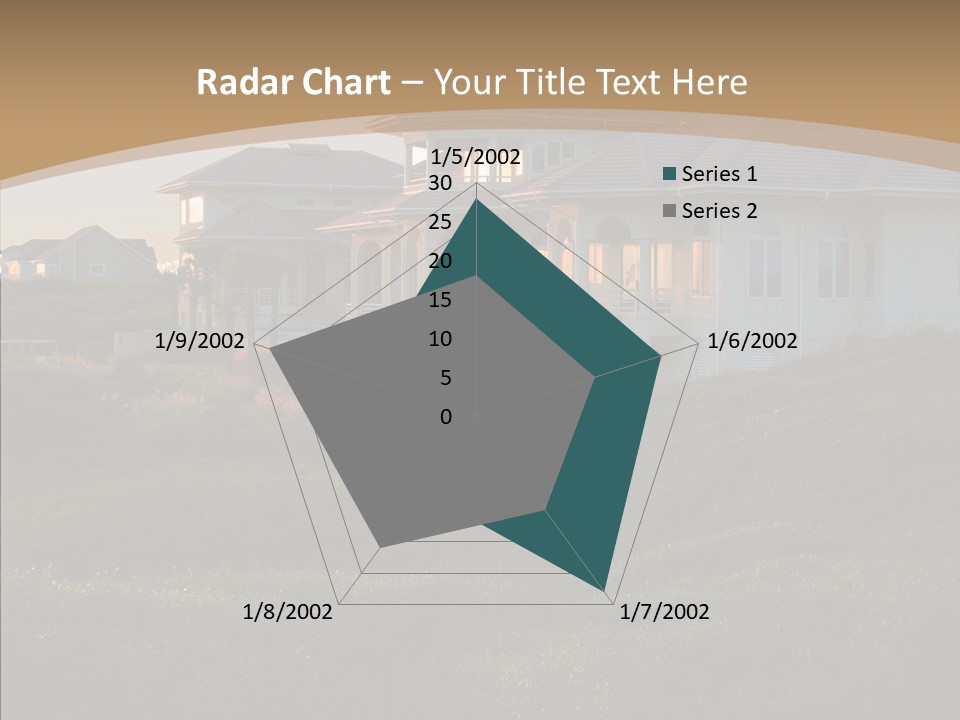Mansion Reflections Rich PowerPoint Template