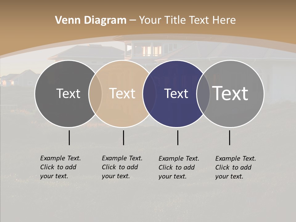 Mansion Reflections Rich PowerPoint Template