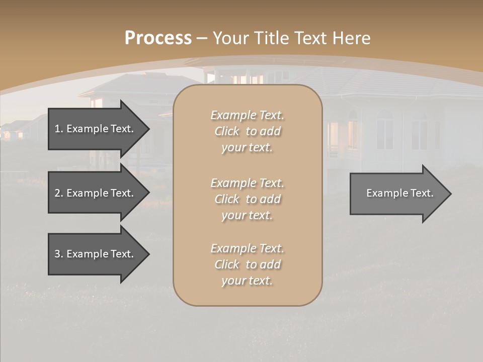 Mansion Reflections Rich PowerPoint Template