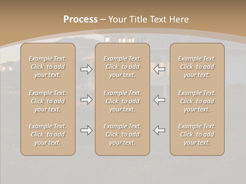 Mansion Reflections Rich PowerPoint Template
