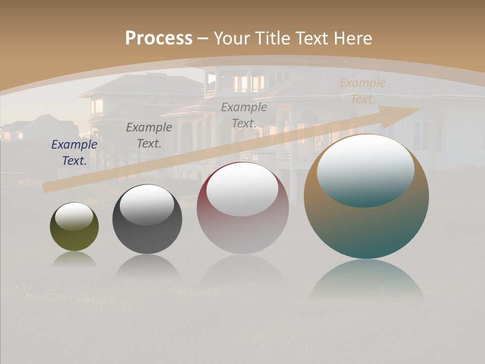 Mansion Reflections Rich PowerPoint Template