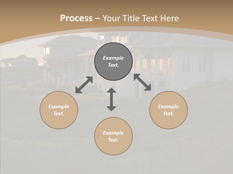 Mansion Reflections Rich PowerPoint Template