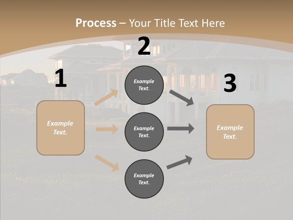 Mansion Reflections Rich PowerPoint Template