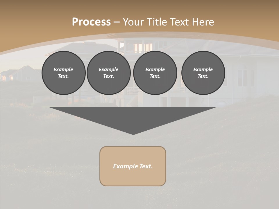 Mansion Reflections Rich PowerPoint Template