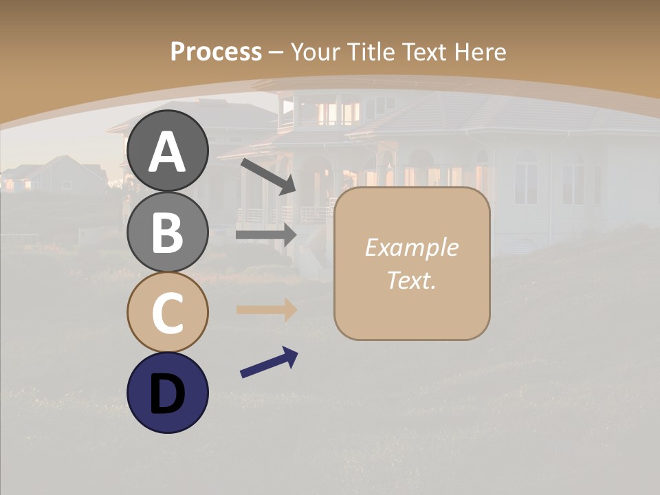 Mansion Reflections Rich PowerPoint Template
