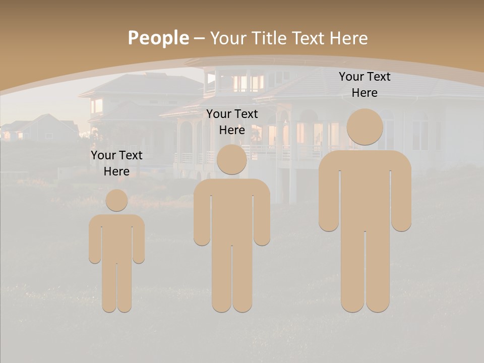 Mansion Reflections Rich PowerPoint Template