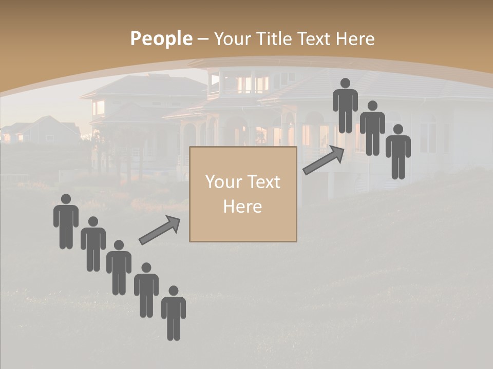 Mansion Reflections Rich PowerPoint Template