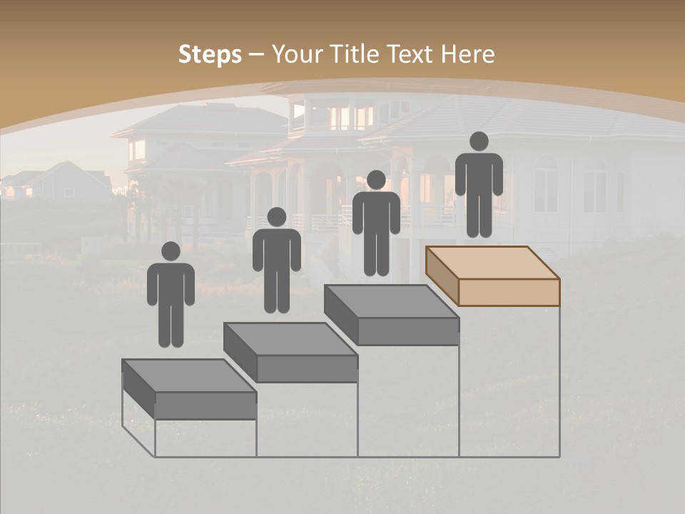 Mansion Reflections Rich PowerPoint Template