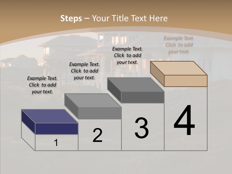 Mansion Reflections Rich PowerPoint Template