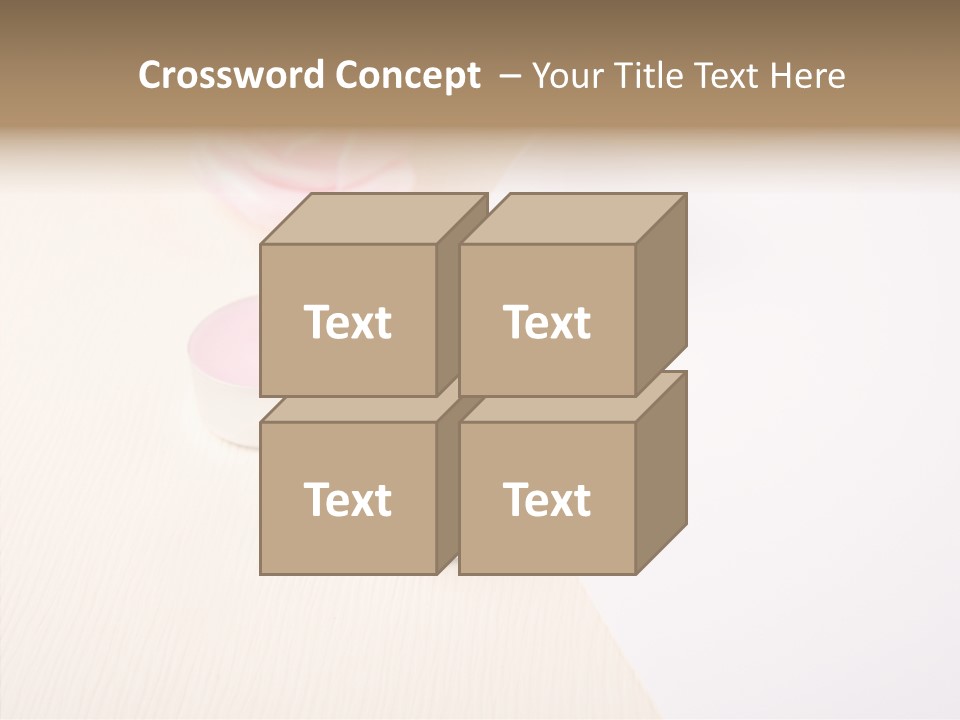 Romantic Card Paper PowerPoint Template