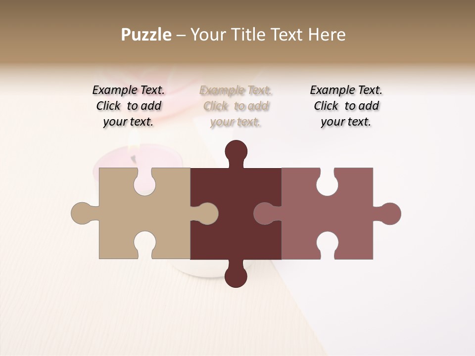 Romantic Card Paper PowerPoint Template