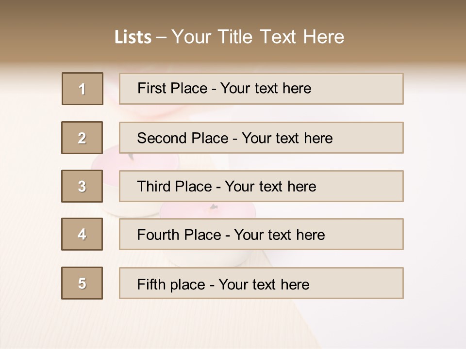 Romantic Card Paper PowerPoint Template